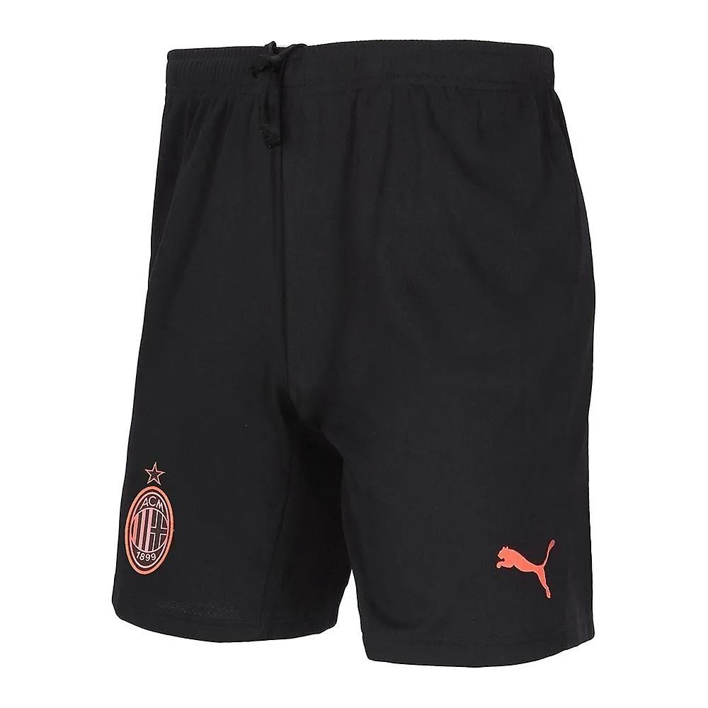2021-2022 AC Milan Tercer Corto (Negro) - Niños
