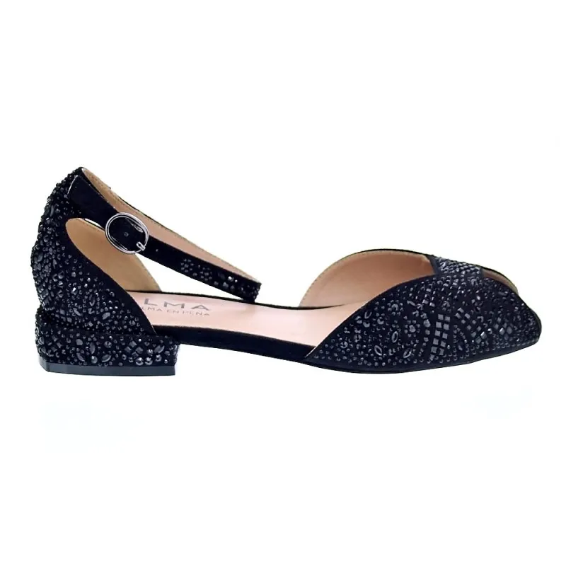 Alma en Pena Sandalias Mujer V24AB2003 Negro