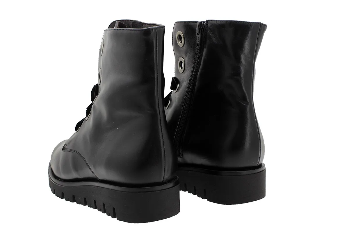 Ankle Boot Black Leather