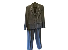 Autre Marque traje de pantalon Azul marino 