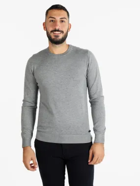 Baci & Abbracci Jersey de cuello redondo para hombre.