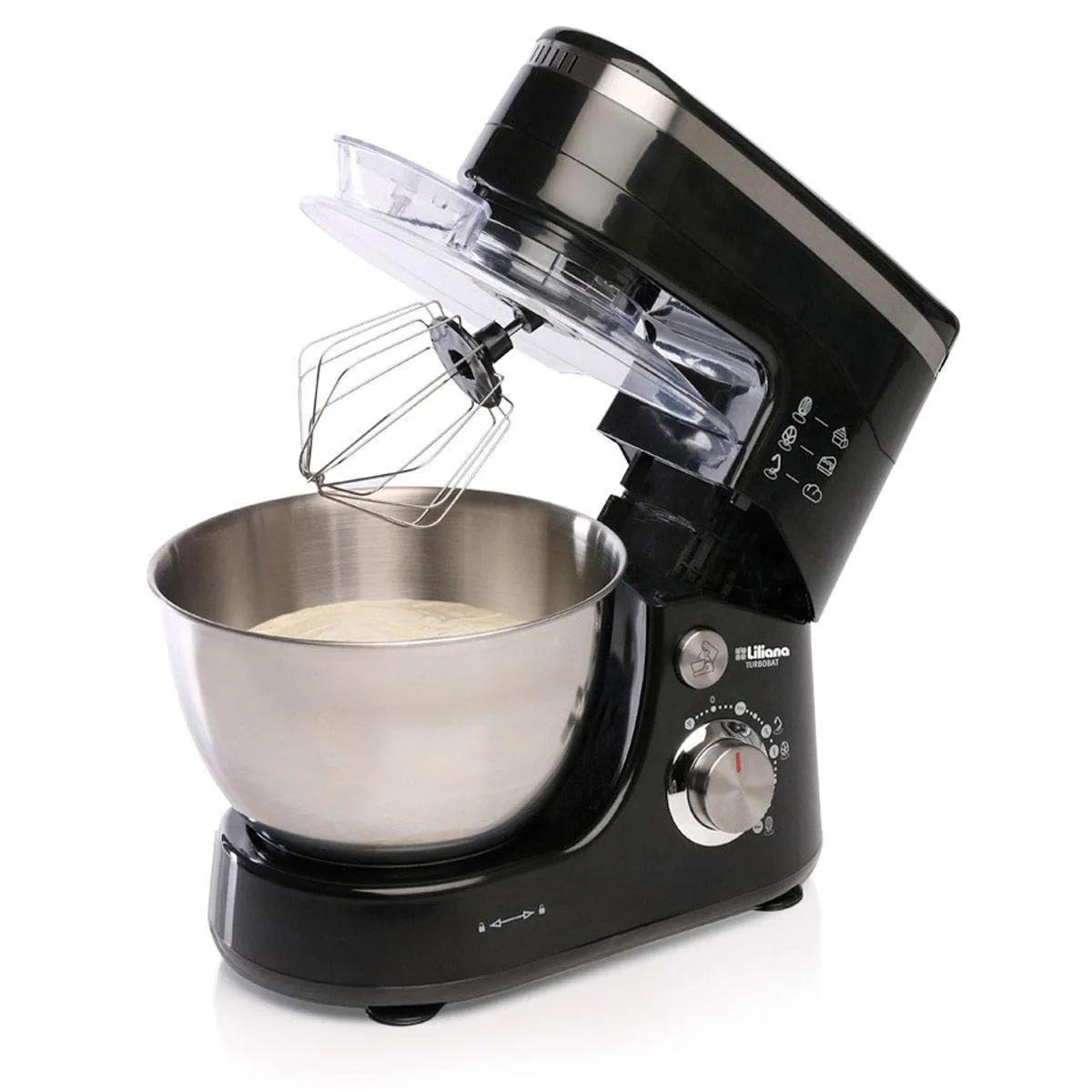 Batidora con bowl Liliana AB914N TURBOBAT 700W