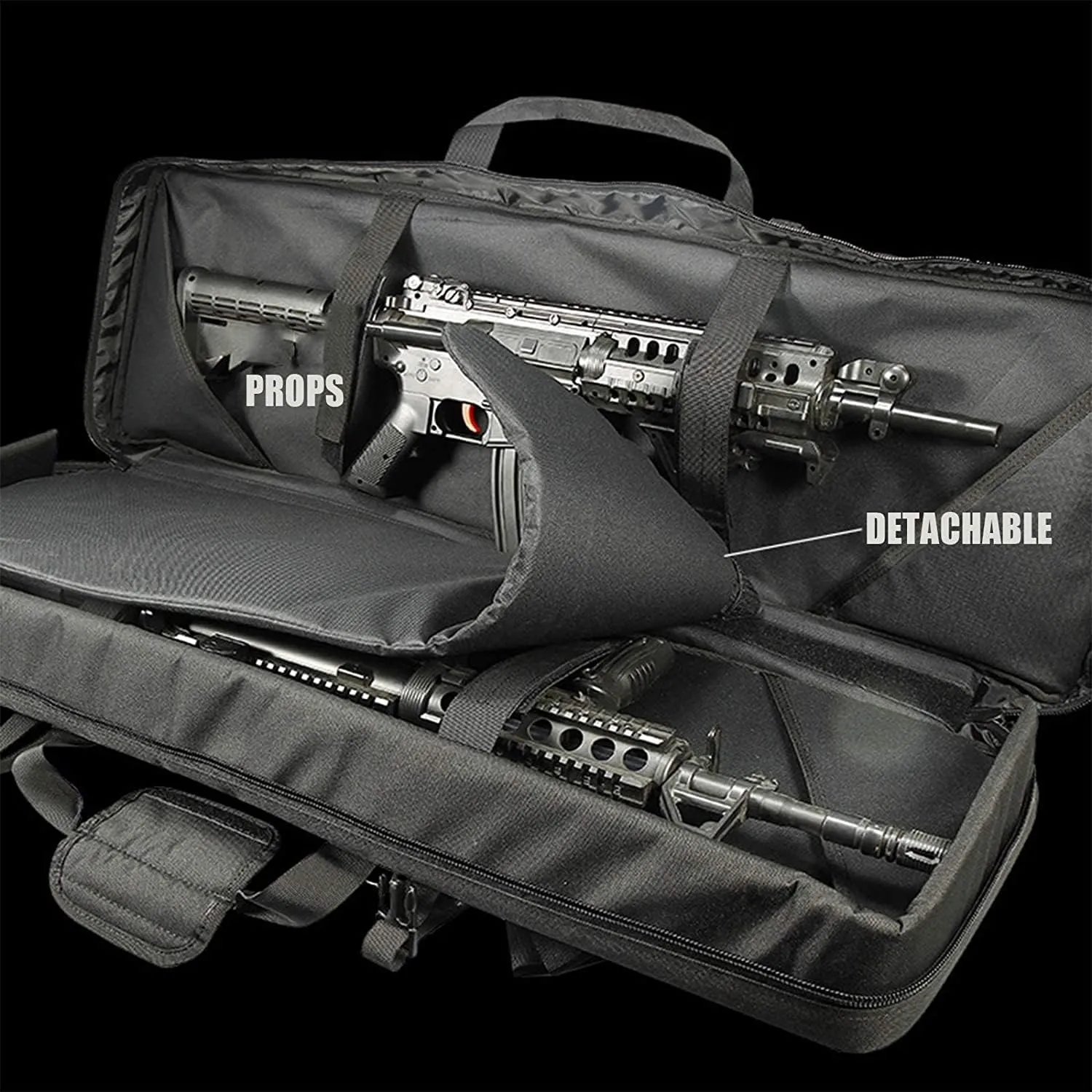 BomDog Bolsa Táctica Paraa Carcaj Airsoft Bolsa de Transporte para Tiro Bolde Hombro Bolpara Rifle/C