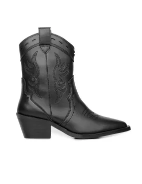 Botines Camperos Estrella Negros