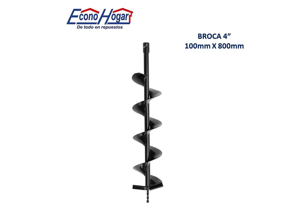 BROCA 4″ 100 X 800mm