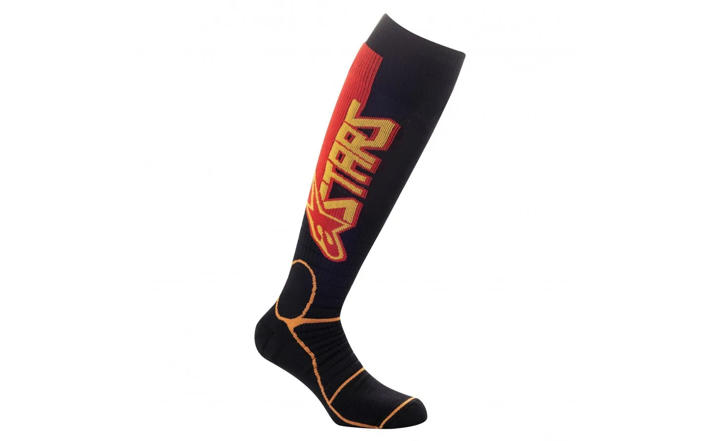 Calcetines Alpinestars Mx Pro Negro Amarillo |4701520-1540|