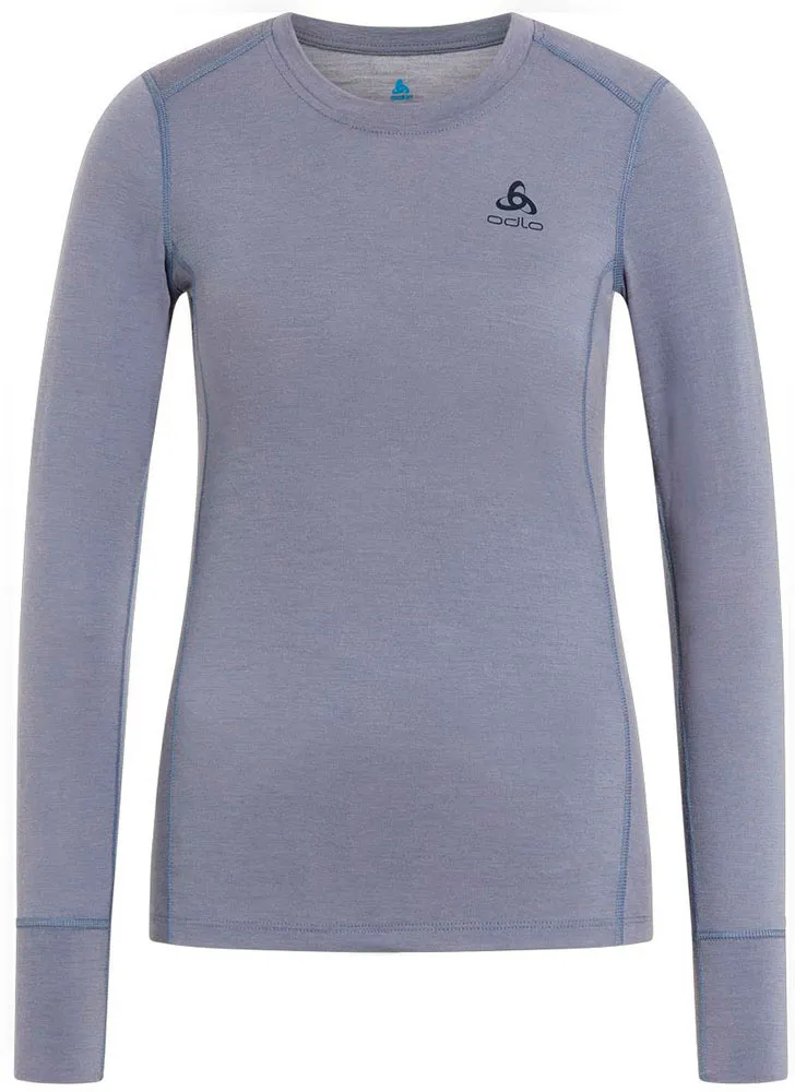 Camiseta odlo Top Crew Ls Merino 200 W