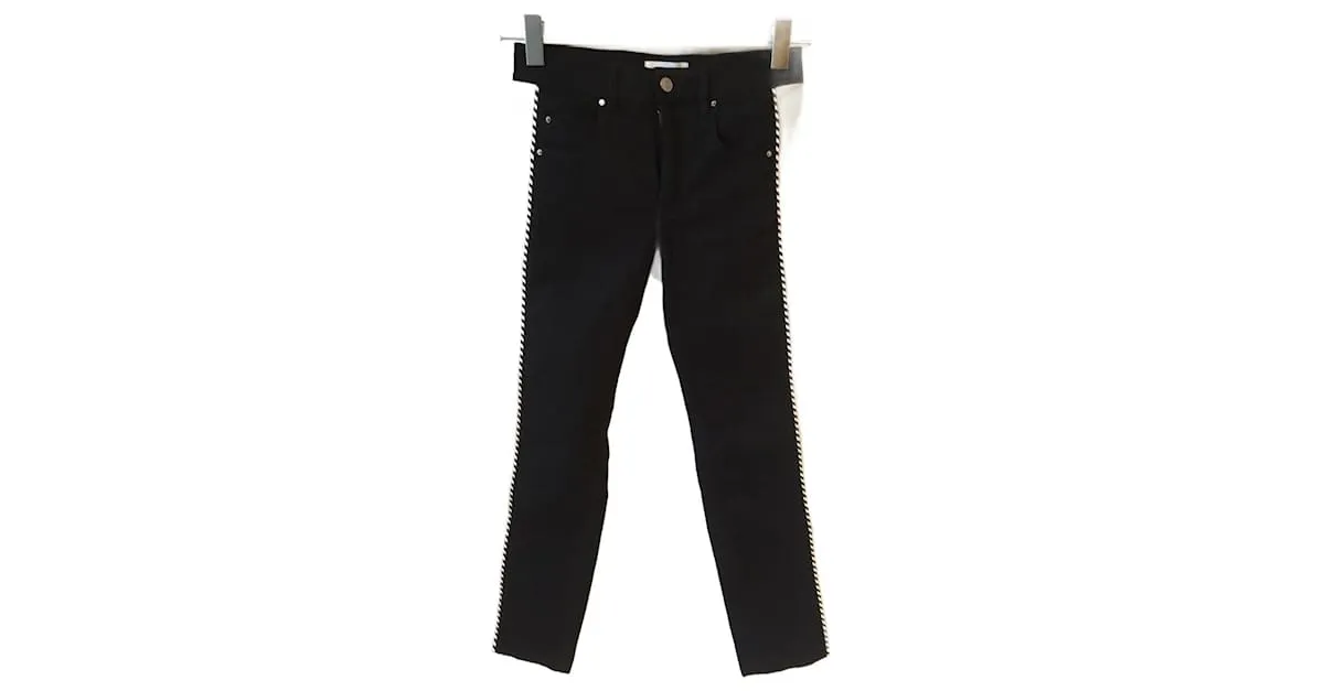 Camiseta vaquera ISABEL MARANT ETOILE.fr 36 Algodón Negro 