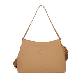 Cartera de hombro Galicia beige