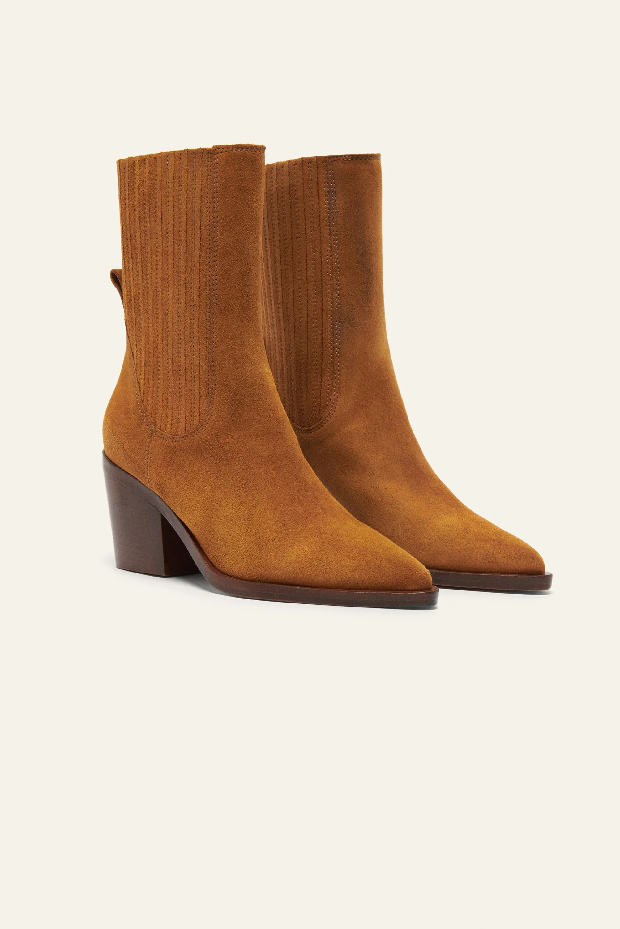 CHERVEY botines de gamuza