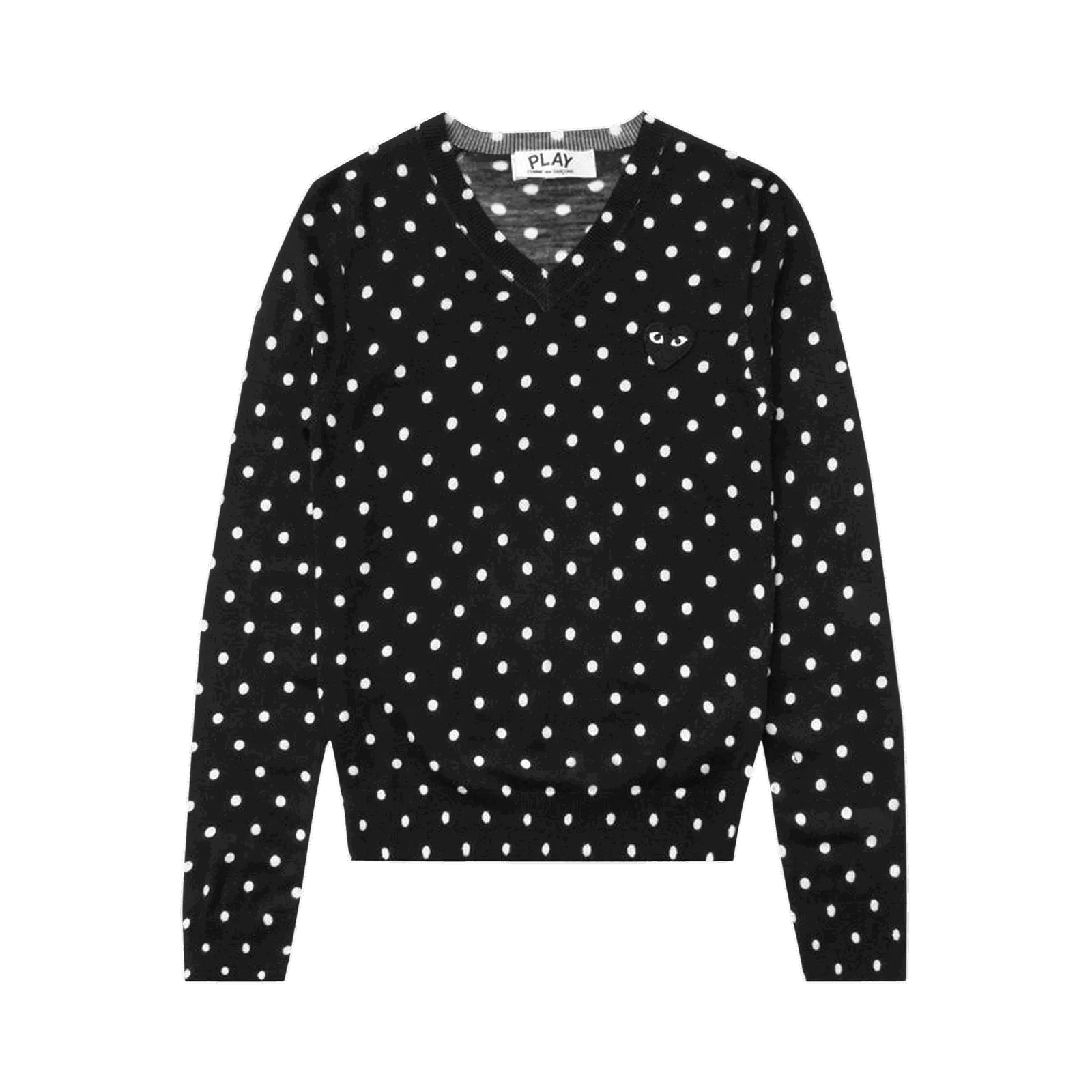 Comme des Garçons PLAY Polka Dot Crewneck