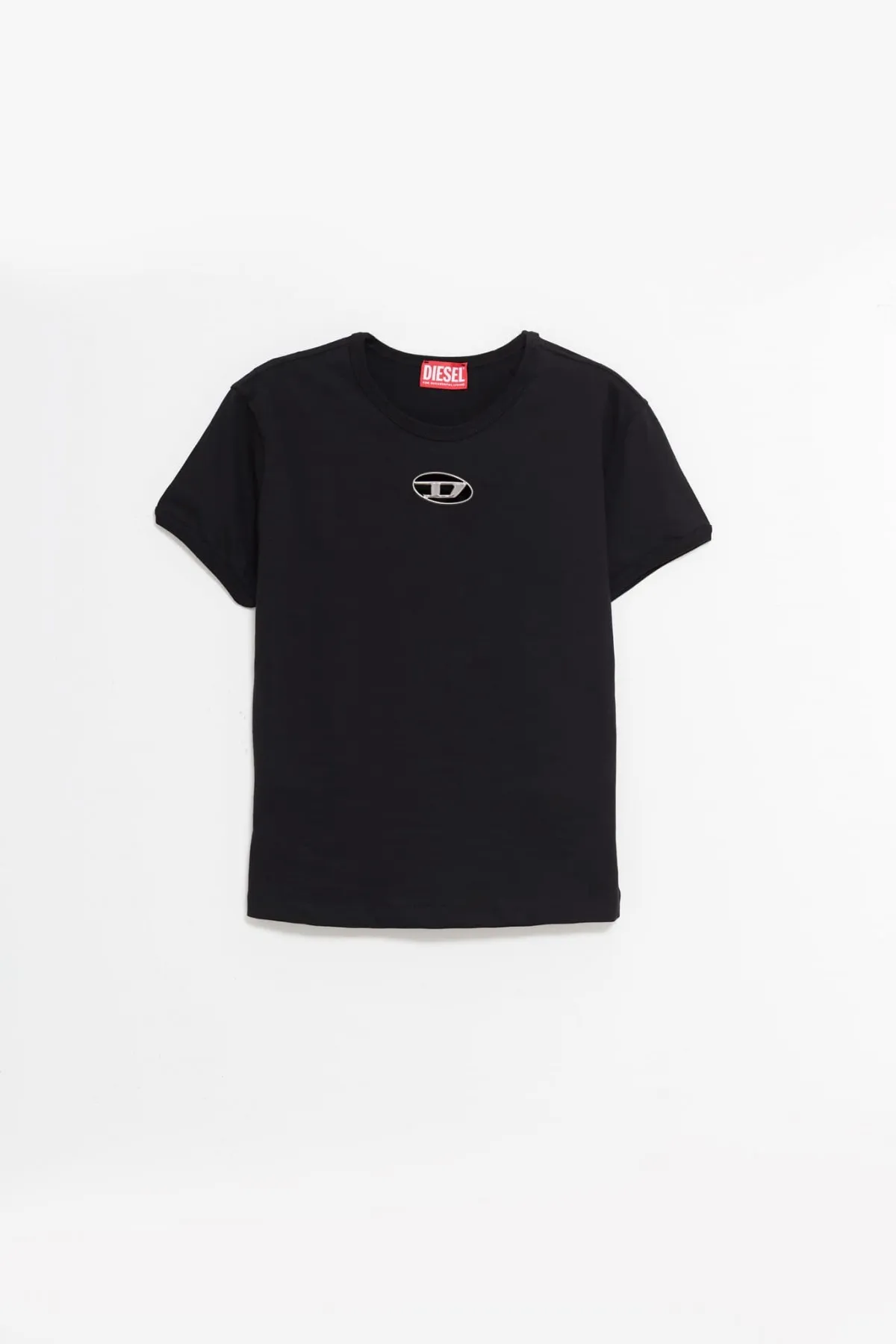 DIESEL BLACK T-UNCUTIE-LONG-OD T-SHIRT