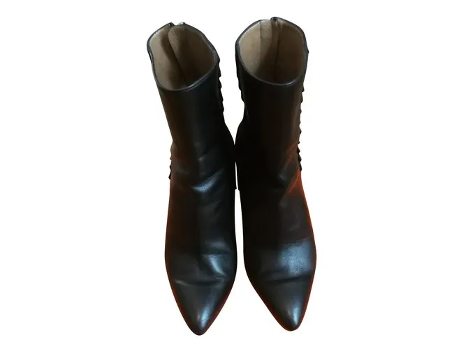 Hermès Botines Negro 