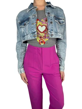 H&M Chaqueta Crop H&M Por Moschino