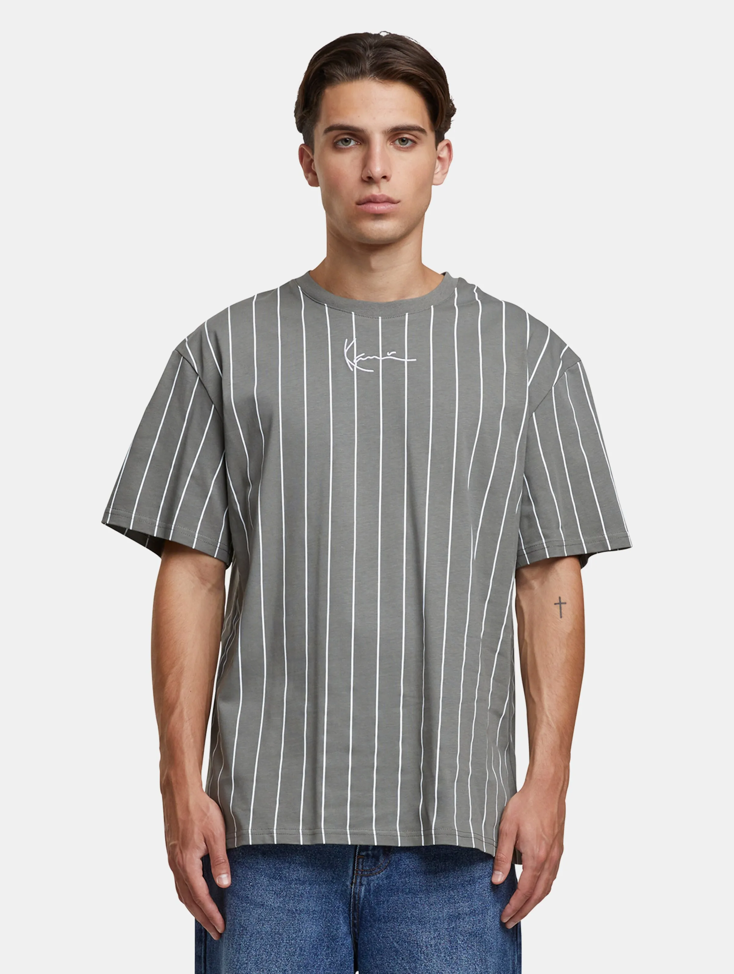 Karl Kani Small Signature Essential Pinstripe