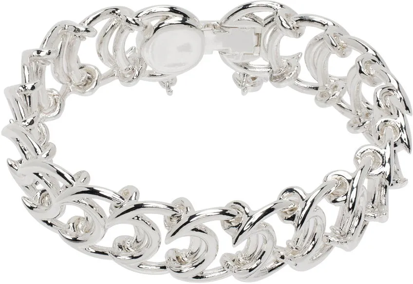 Marine Serre Moon Chain Bracelet