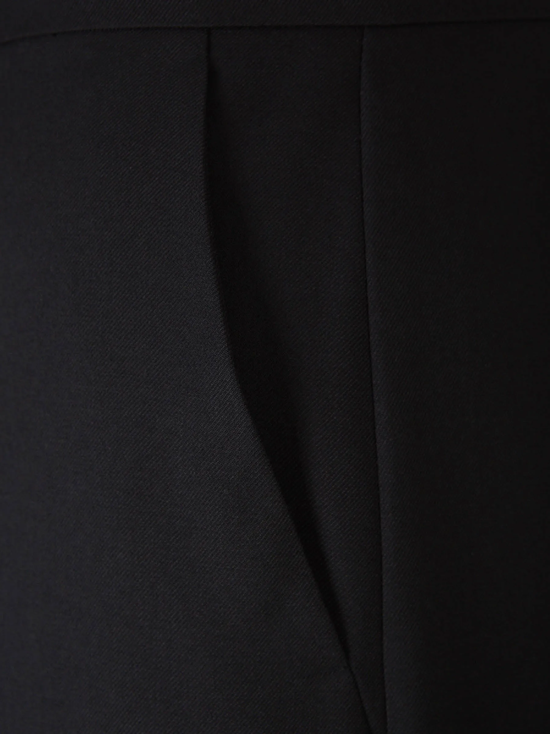 Max Mara Pantalones Vestir Lana