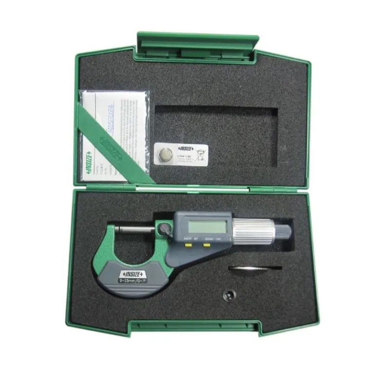 Micrómetro exterior digital 0-25mm - INSIZE 3109-25A