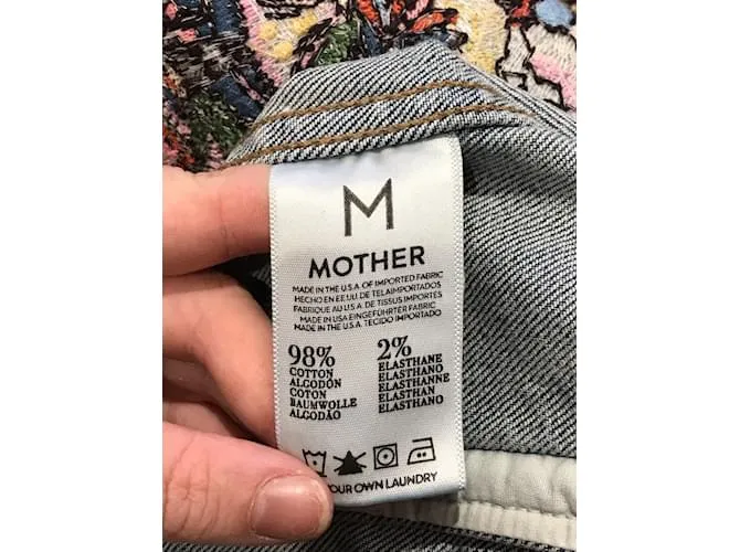 Mother MADRE Chaquetas T.Internacional M Algodón Azul 