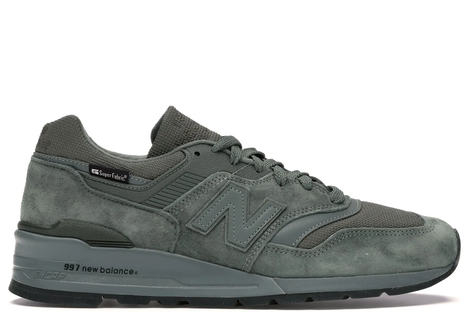 New Balance 997 Made in USA Super Fabric "Dark Green"
