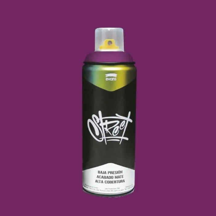 pintura en spray evans street snunsno 400 mililitros