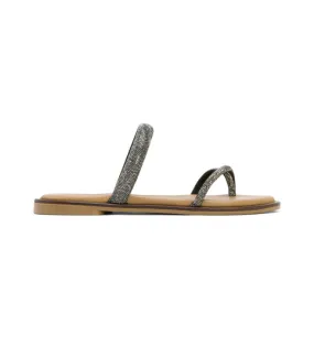 Sandalias de Piel Cali gris