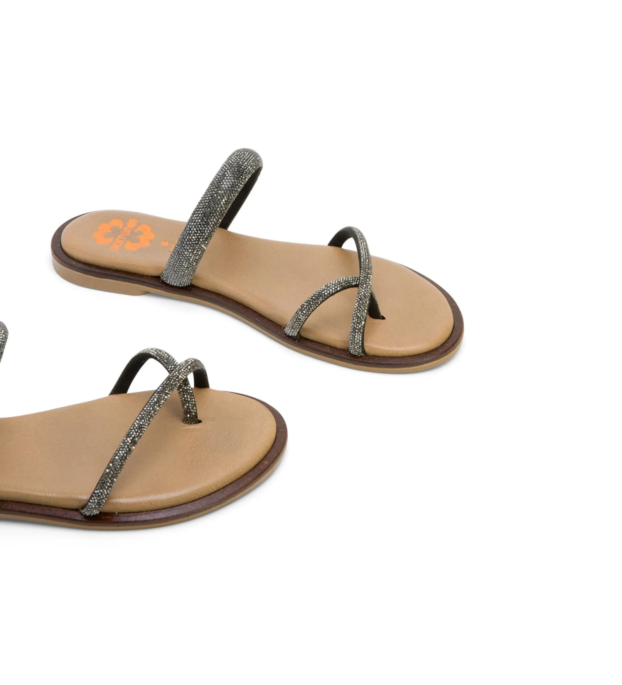 Sandalias de Piel Cali gris