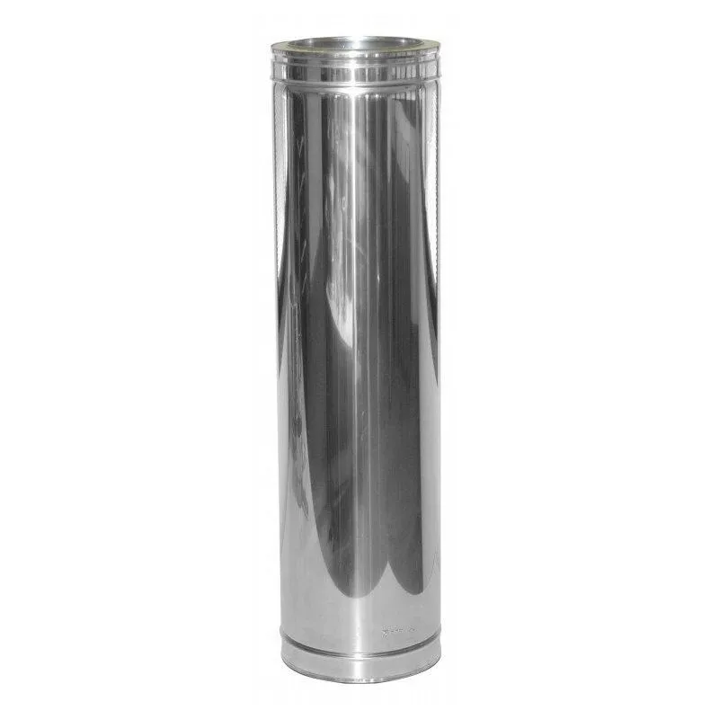 TUBO ESTUFA 940MM DOBLE PARED PELLET 316L/304