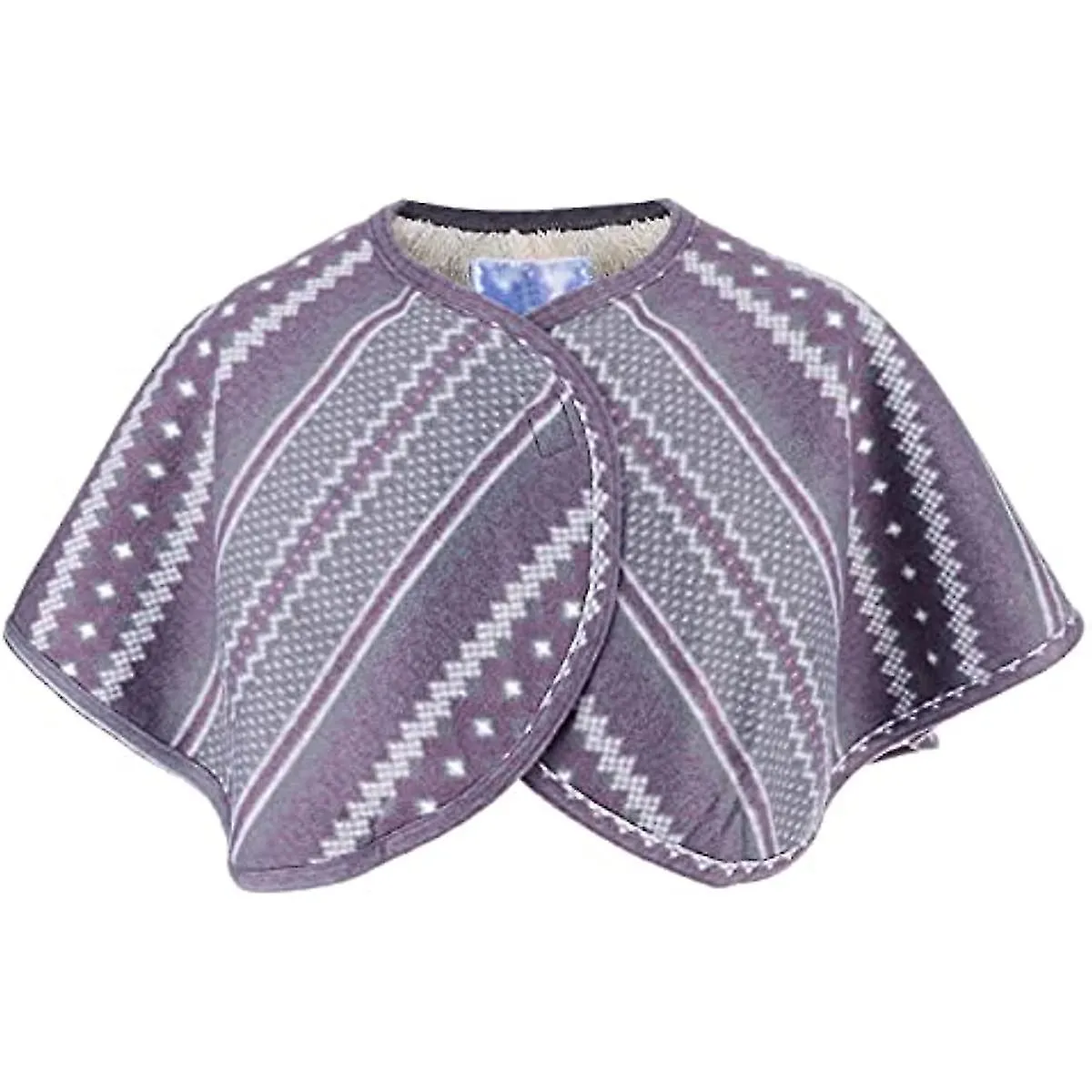 Uxsiya 38 * 90cm Hombro Cabo Doble cara Peluche Hombro Chal Chaisco Para Invierno Hombro Y Cuello Cálido