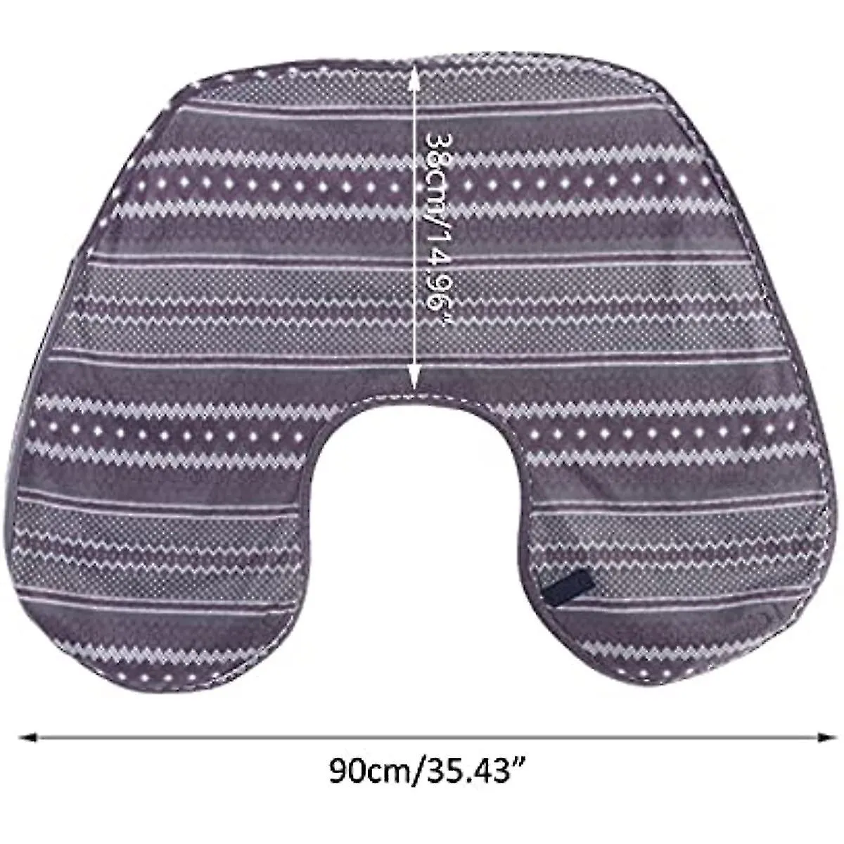 Uxsiya 38 * 90cm Hombro Cabo Doble cara Peluche Hombro Chal Chaisco Para Invierno Hombro Y Cuello Cálido