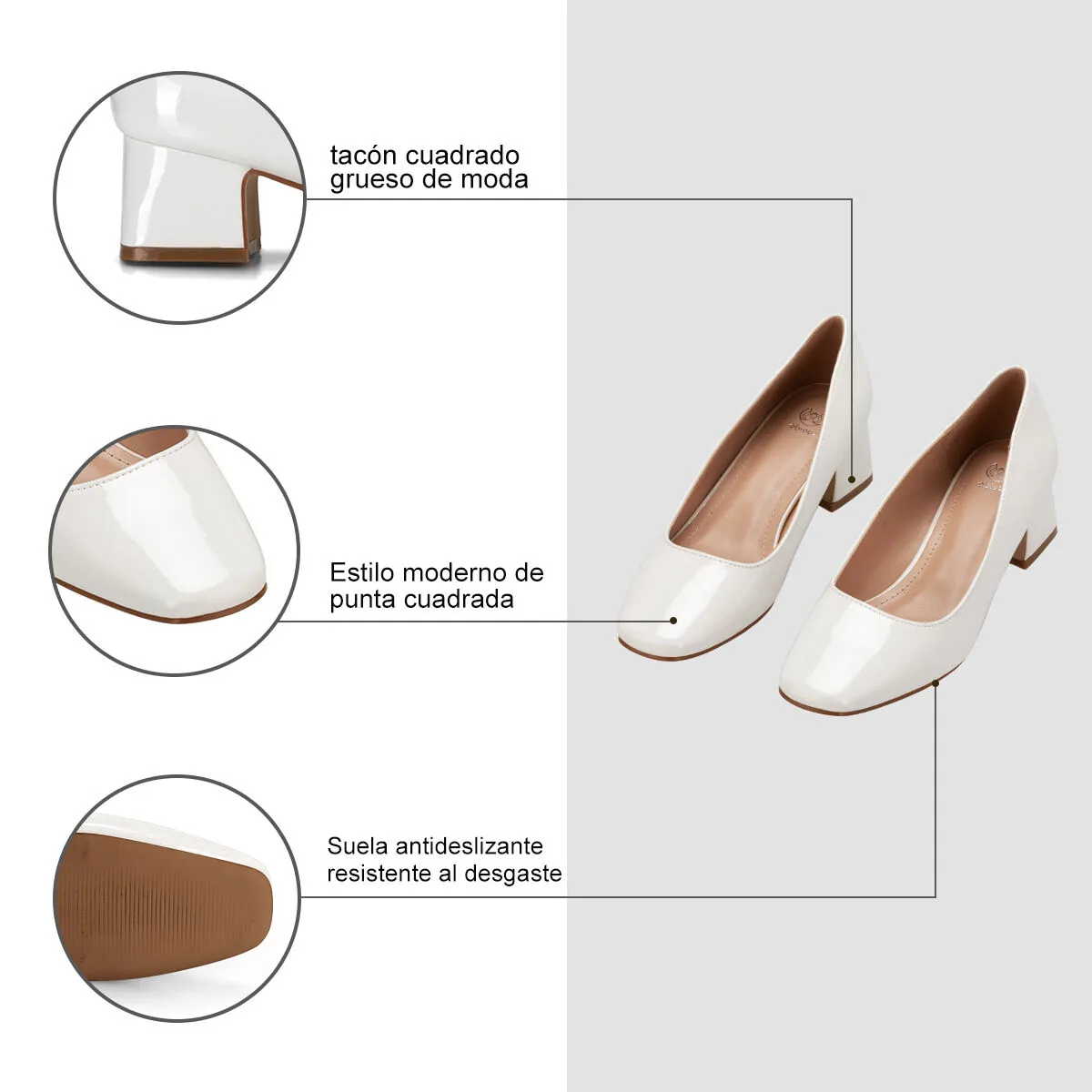 Zapatos Fiesta Alexia Blanco Weide